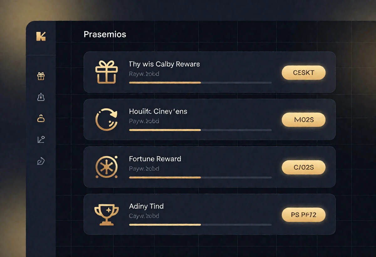 &Uuml;bersicht der BetScore Reward-Typen mit Fortschrittsbalken f&uuml;r Willkommenspaket, Reload, Gl&uuml;cksrad und Turnier